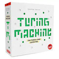 White square game box with green pixelated title text and small square punch-hole cutouts scattered across the front.