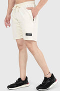 Beige Fuaark Nz Venture Shorts displayed flat, showing lightweight fabric and casual fit for outdoor or everyday wear.