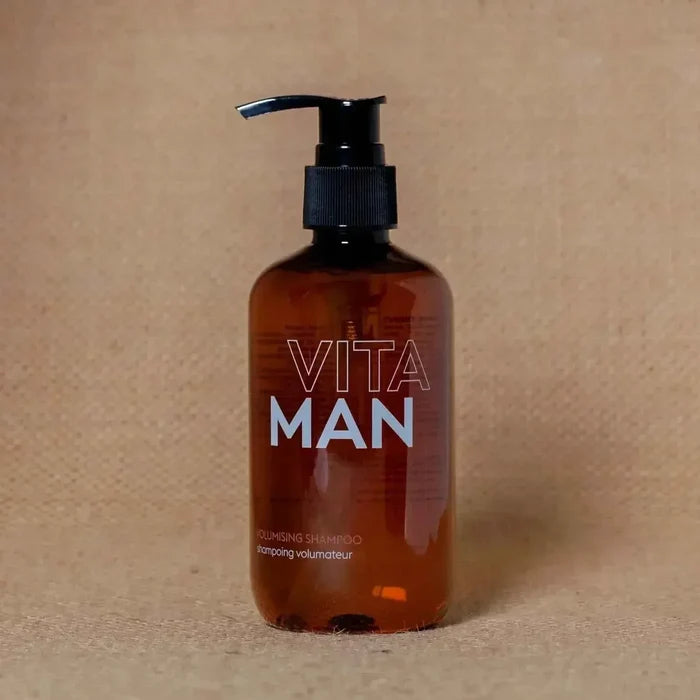 VITAMAN Australia volumizing shampoo bottle for fuller, thicker hair, 250ml, with a clean label and modern design.