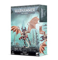 Box art for a winged alien mini with white carapace, red limbs, and large leathery wings against a misty alien landscape.