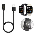 Xiaomi Redmi Watch charger by That Watch Shop, magnetic USB-C cable compatible with Watch 4, 3, 2, and Lite models.