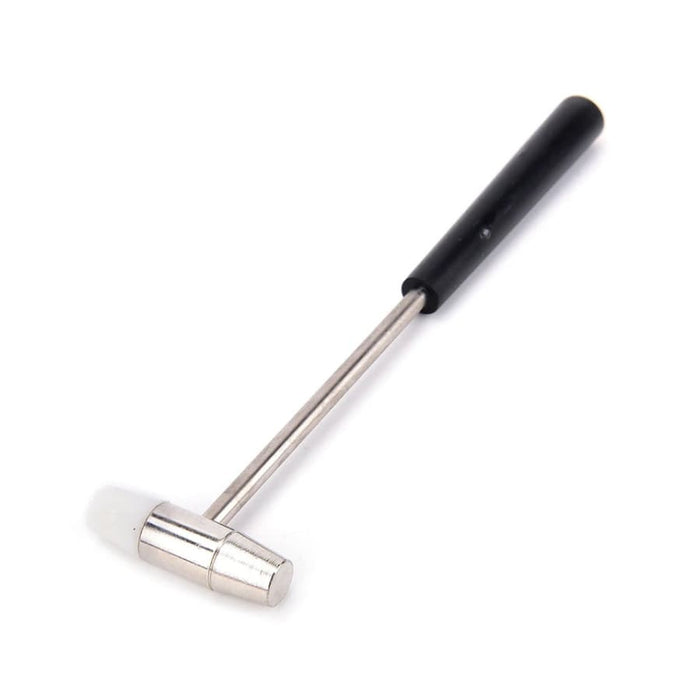 Watch Repair Hammer from That Watch Shop, a precision tool for watch repair and maintenance, with a wooden handle and metal head.