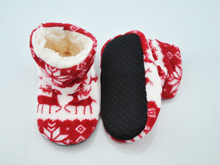 Set of 12 pairs kids' warm footlet and floor socks in size 20-23, dealonline.co.nz brand, soft and cozy for children.