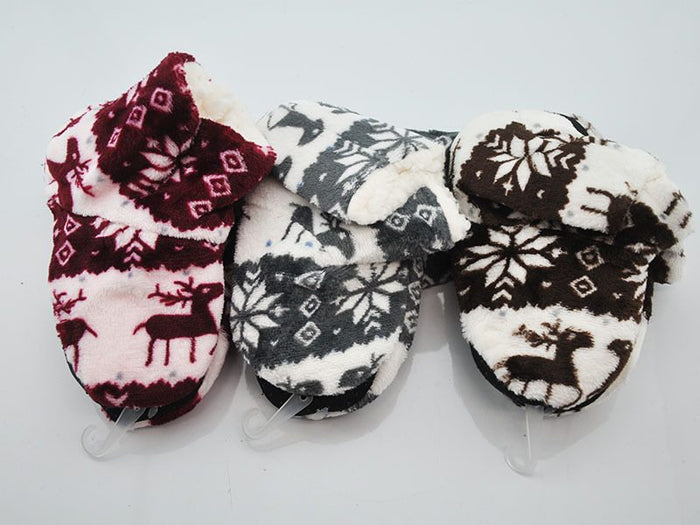12 pairs of kids' flush warm floor socks, size 20-23, from dealonlinenz, shown laid out on a flat surface.