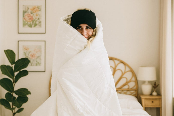 Wisewool™ duvet by Do Not Disturb Sleep Company, soft and cozy bedding for restful sleep.