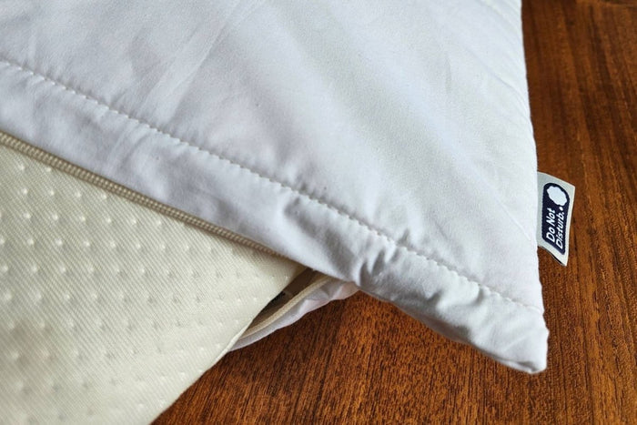 Do Not Disturb Sleep Company Wisewool™ Pillow Duvet, soft and cozy pillow for restful sleep.