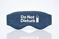Ocean blue Wisewool™ Sleep Mask by Do Not Disturb Sleep Company, soft sleep mask with comfortable fit and plush fabric.