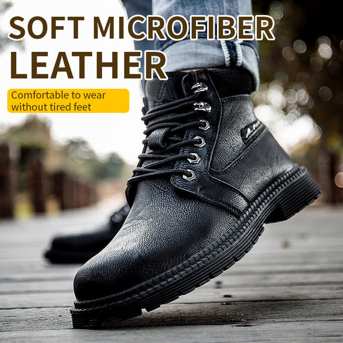 Women steel cap work shoes by dealonline.co.nz, industrial safety construction footwear, puncture-proof and durable for work environments.