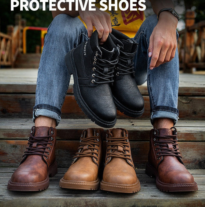 Women steel cap work shoes from dealonline.co.nz, safety industrial construction footwear with puncture-proof steel toe cap.