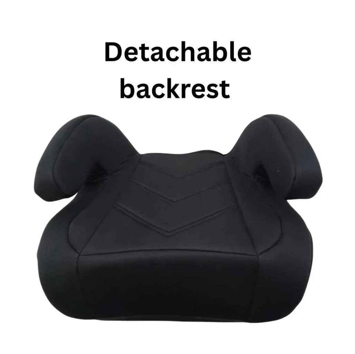 Baby Way NZ Zen i-Size Booster Car Seat with ISOFIX and adjustable headrest in black for toddlers and infants.